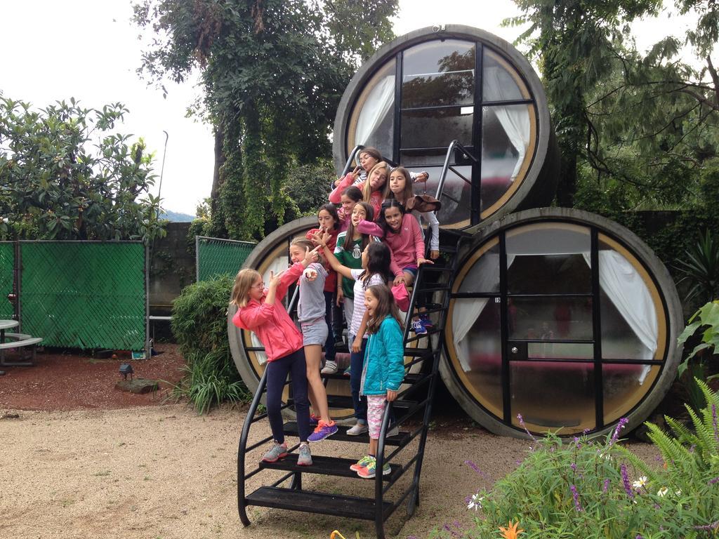 Tubohotel Tepoztlan Bagian luar foto