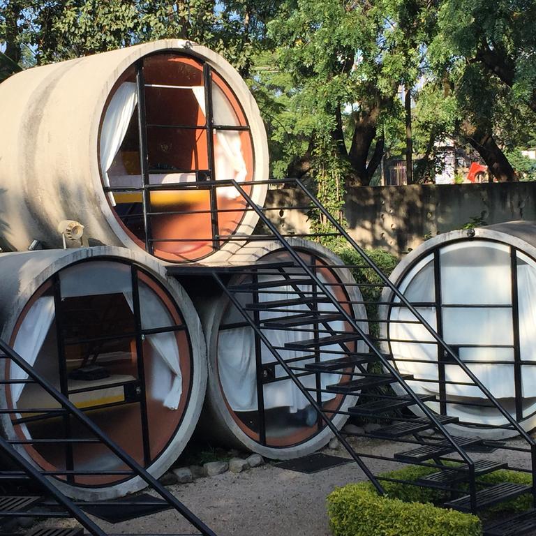 Tubohotel Tepoztlan Bagian luar foto
